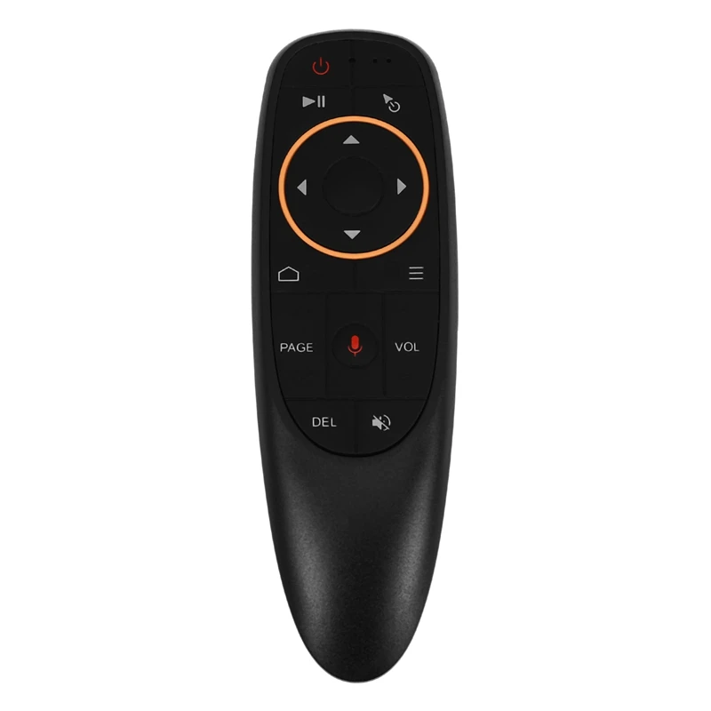 

Пульт дистанционного управления G10 Air Mouse, 2,4 ГГц, голосовой поисковый помощник Google, ИК-обучение без гироскопа, для ТВ-приставки Android, черный