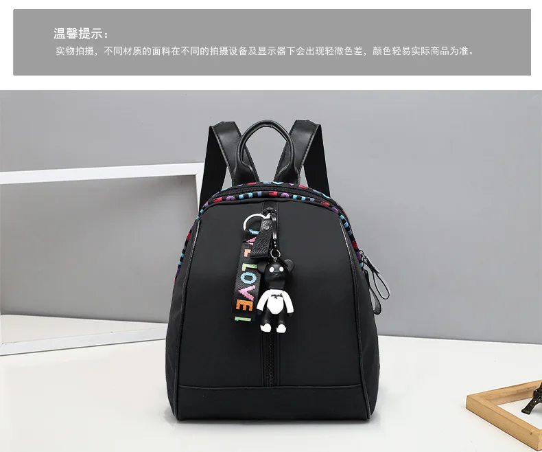 Мини рюкзак женская нейлоновая сумка через плечо для девочек Детский