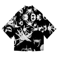 2021 anime junji to shirt kimono traditional yukata men kimono japanese harajuku kimonos streetwear for menwomen