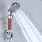 Запасные части для смесителя, 3 режима, регулируемая струйная насадка для душа, экономия воды, для ванной, новинка Анионный фильтр