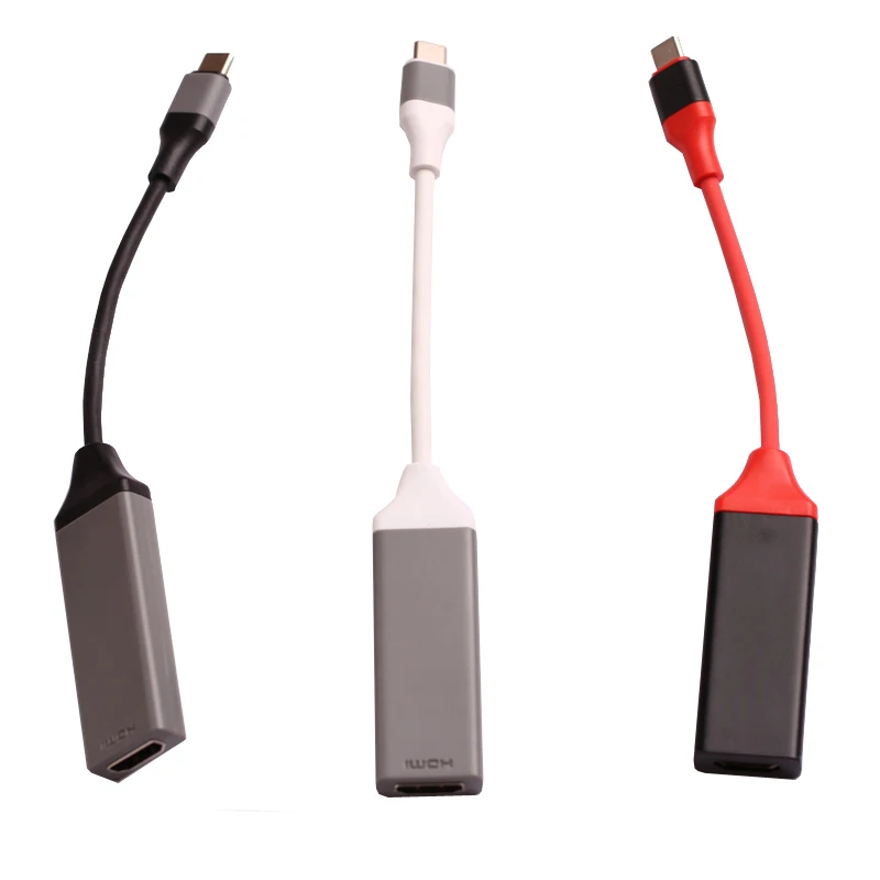 Переходник с Type C на TV HDTV AV кабель адаптер для MacBook Pro ПК Samsung Galaxy S8 S9 S10 S20 Note 8 9 10 20