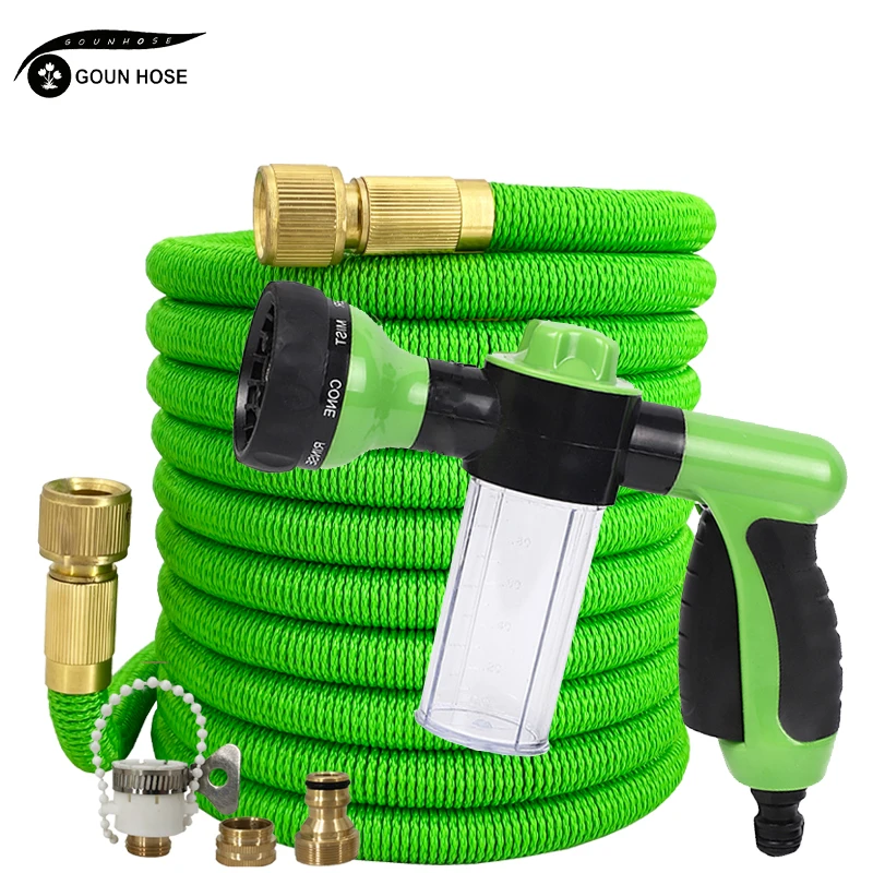 Портативный садовый шланг пистолет для пены автомобиля водяной высокого