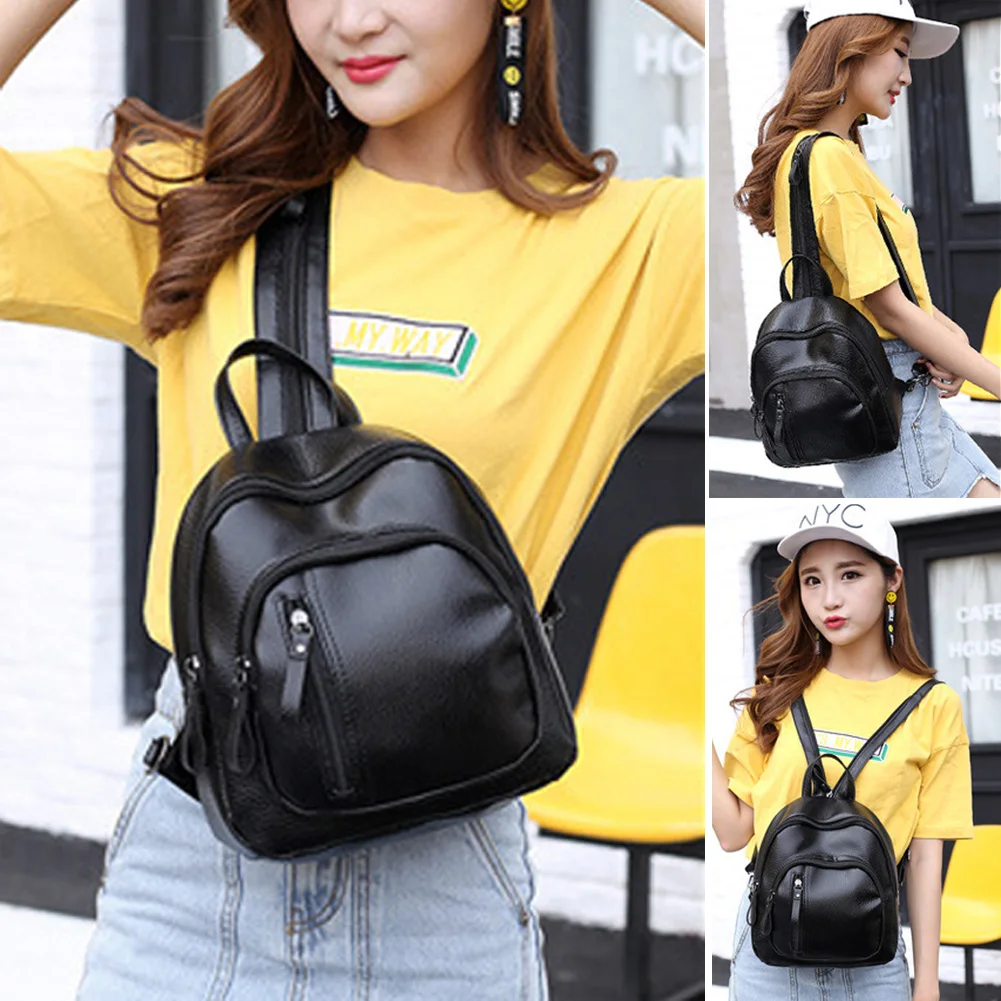 Fabala Портативный PU материал средней емкости рюкзак Универсальный Повседневный |