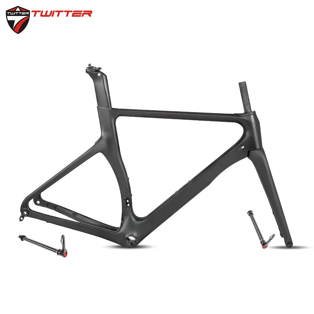 Дорожный велосипед twitterer R3 700c карбоновая рама 18 К + вилка дисковый тормоз через