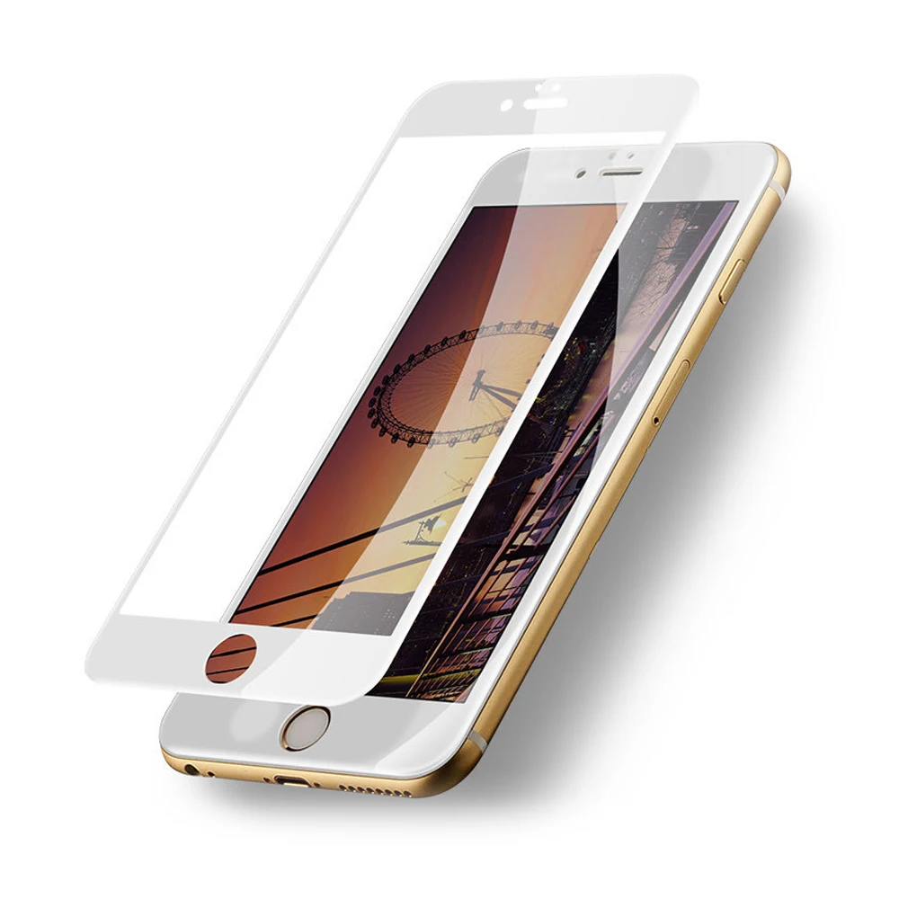 SMORSS матовое закаленное стекло для iphone 6 6s 7 8 Защита экрана матовое стекло протектор для iphone 7 8 6 6s plus пленка - Цвет: White 1 pc