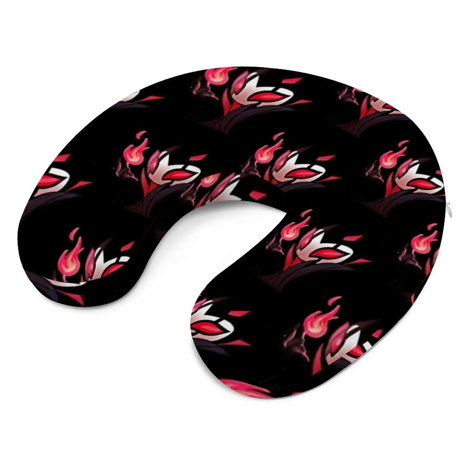 

Hollow Knight Neck Pillow U Shaped Modern Travel Pillow Protection Print Man Flight Memory Foam Pillow