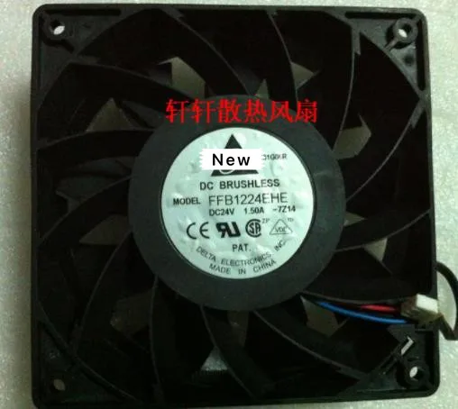 

For Delta Electronics FFB1224EHE 7Z14 DC 24V 1.50A 3-wire 120x120x38mm Server Cooling Fan