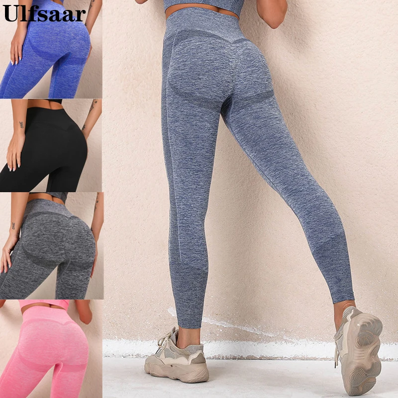 

Push Up Leggings Women Butt High Waist Leggings Gym Seamless Leggings Sports Fitness Athletic Booty Leggings Running Pants