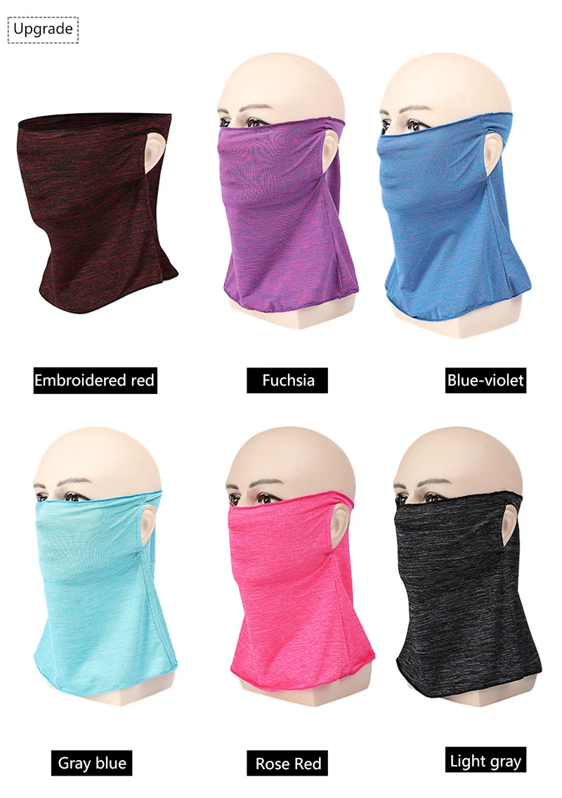 Открытый волшебный головной убор для лица шейный платок Спортивная накидка шарф