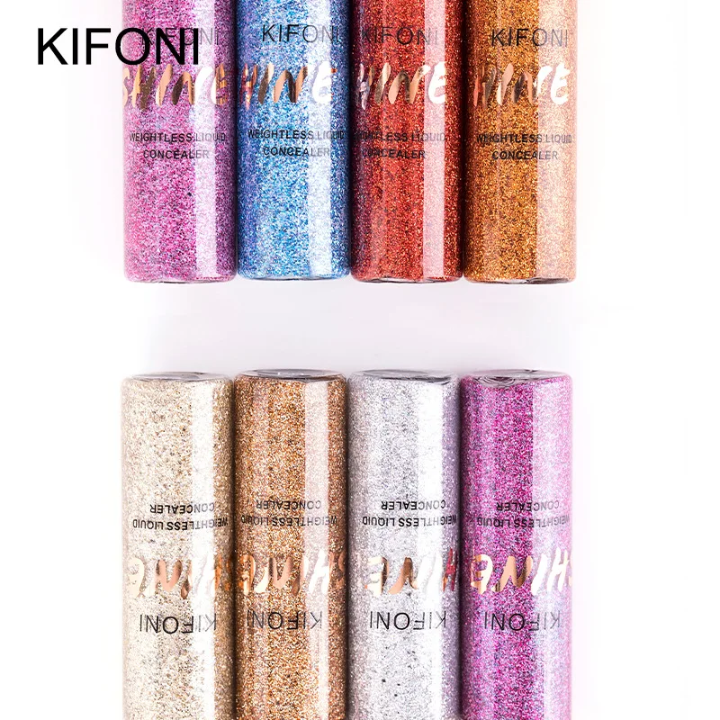 

Glitter Eyeliner Liquid Makeup for Women Colored with Sparkles Professional High Quality Waterproof Eye Cosmetics