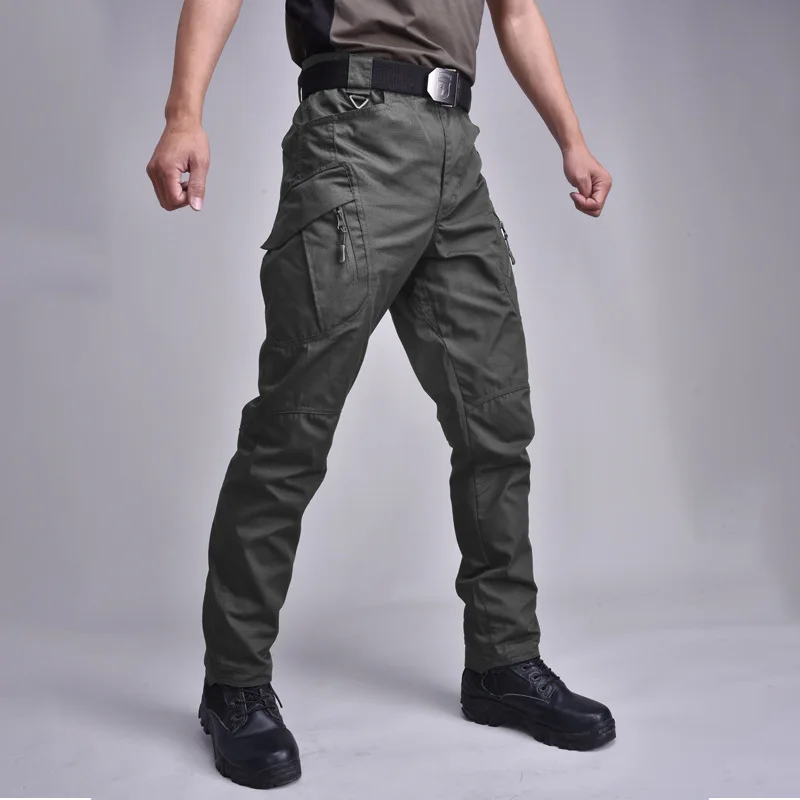 

City killer tactical pants men's military uniform pants men's cargo anti-pacing work pants SWAT multi-pocket pants