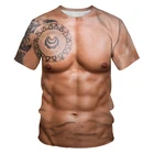 Популярная новинка, летняя крутая Мужская футболка, модная индивидуальная Мужская футболка с сильными татуировками, большие размеры, футболки, юютсу, кайсен