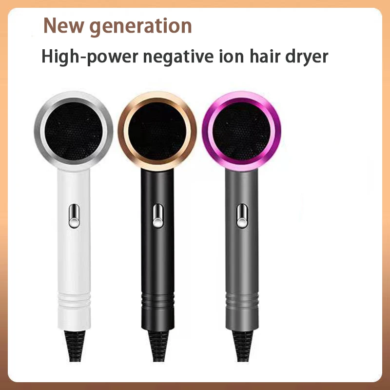 Высокомощный фен для волос с отрицательными ионами технология постоянная