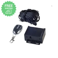 free shipping 12v electronic wireless remote control switch box for electric exhaust cut out controller car modified accessories