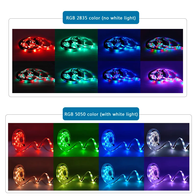 Новый WI FI Светодиодные ленты светильник RGB 5050/2835 гибкая лента ФИТА светодиодный s
