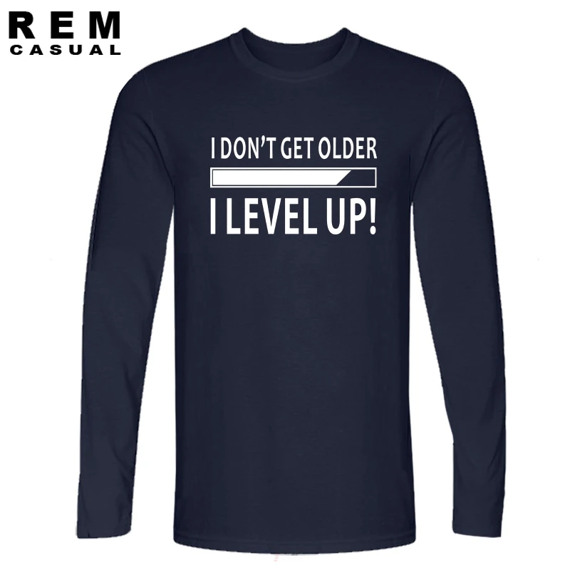 Новинка смешная футболка с надписью I't Get Older I Level Up для любителей игры на день