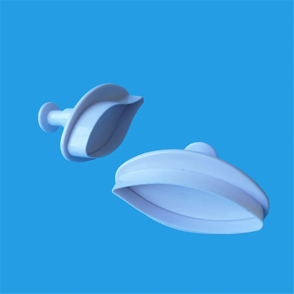 Цветок плунжера резак 2 шт./лот большой размер лепесток лилии украшения торта