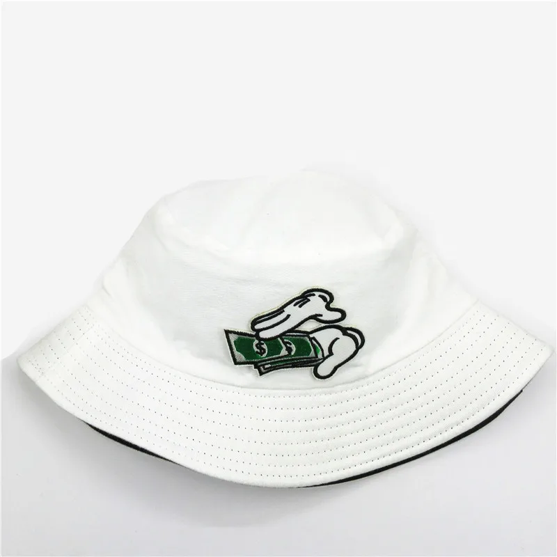Панама из 2021 хлопка с ручной вышивкой шляпа рыбака уличная дорожная от солнца