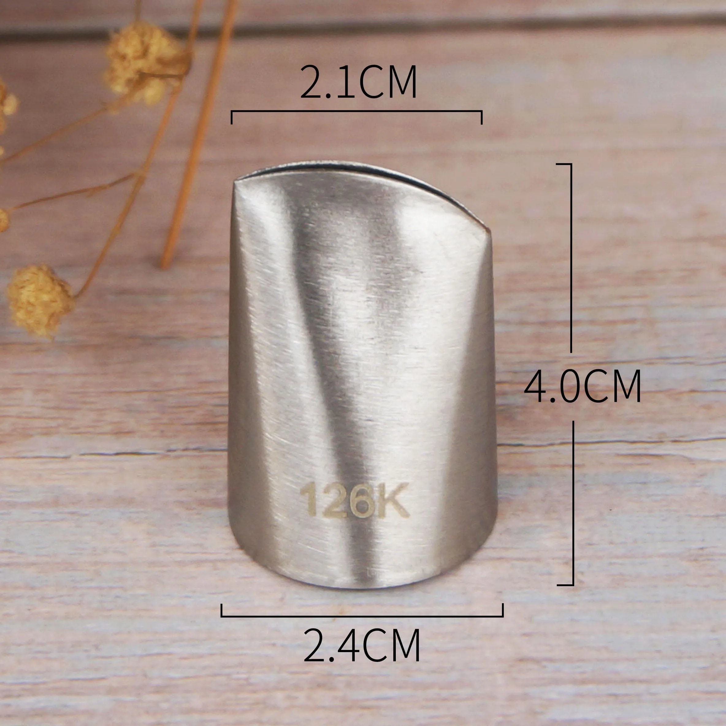 #126K роза лепесток Цветочная насадка для крема глазировки инструменты украшения