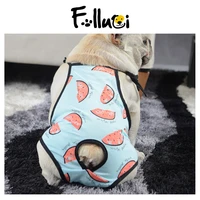 female dog shorts washable diapers suspenders physiological stretch cartoon pants underwear sanitary panties for girl dogs