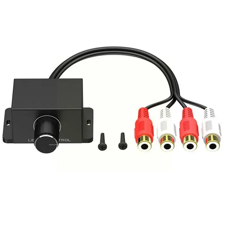 Универсальный автомобильный усилитель звука бас RCA уровень пульт дистанционного