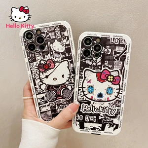 Hello Kitty high quality anti drop phone case for iPhone12 12Pro 12Promax 11 Pro 11Promax Mini X XS MAX XR 7 8 Plus phone case