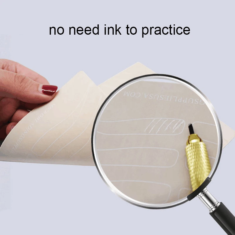 Лист для тату практики 5 шт./лот белый без рисунка перманентного макияжа машинка