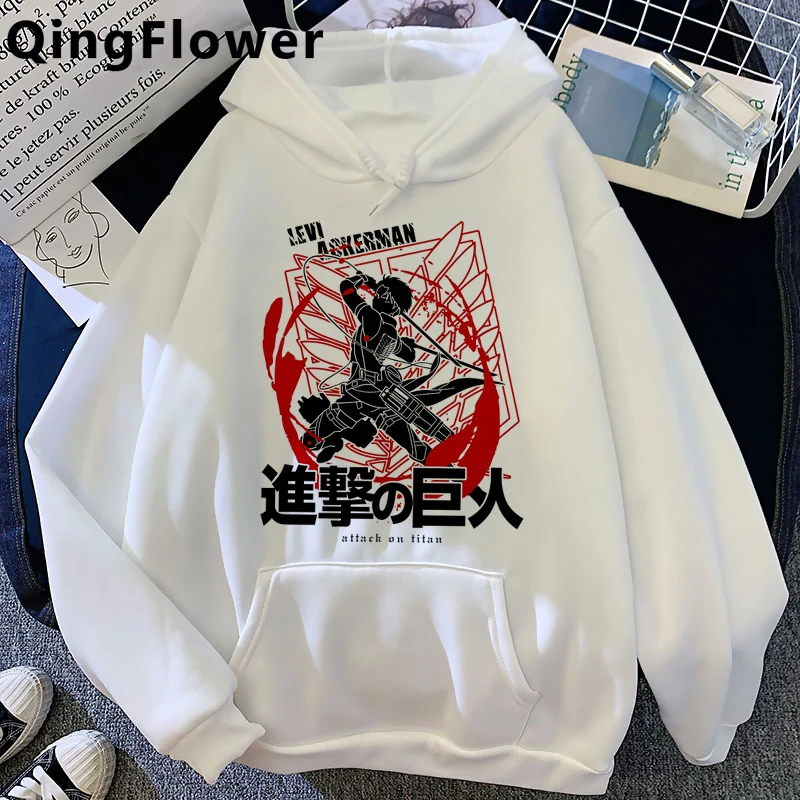 

Attack on Titan Shingeki No Kyojin hoodies men y2k aesthetic 2021 Oversized male pullover graphic