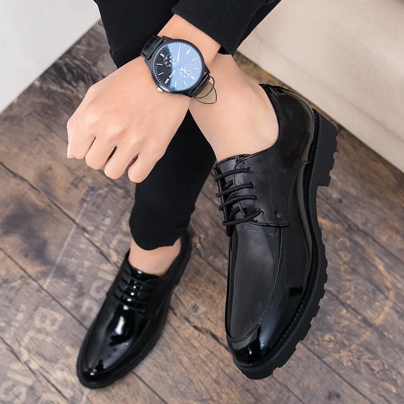 

Breathable Men's Shoes Men's Sneakers Summer Breathable Leather Shoes Work Zapatos Cuero Hombre Luxury Man Men Skin