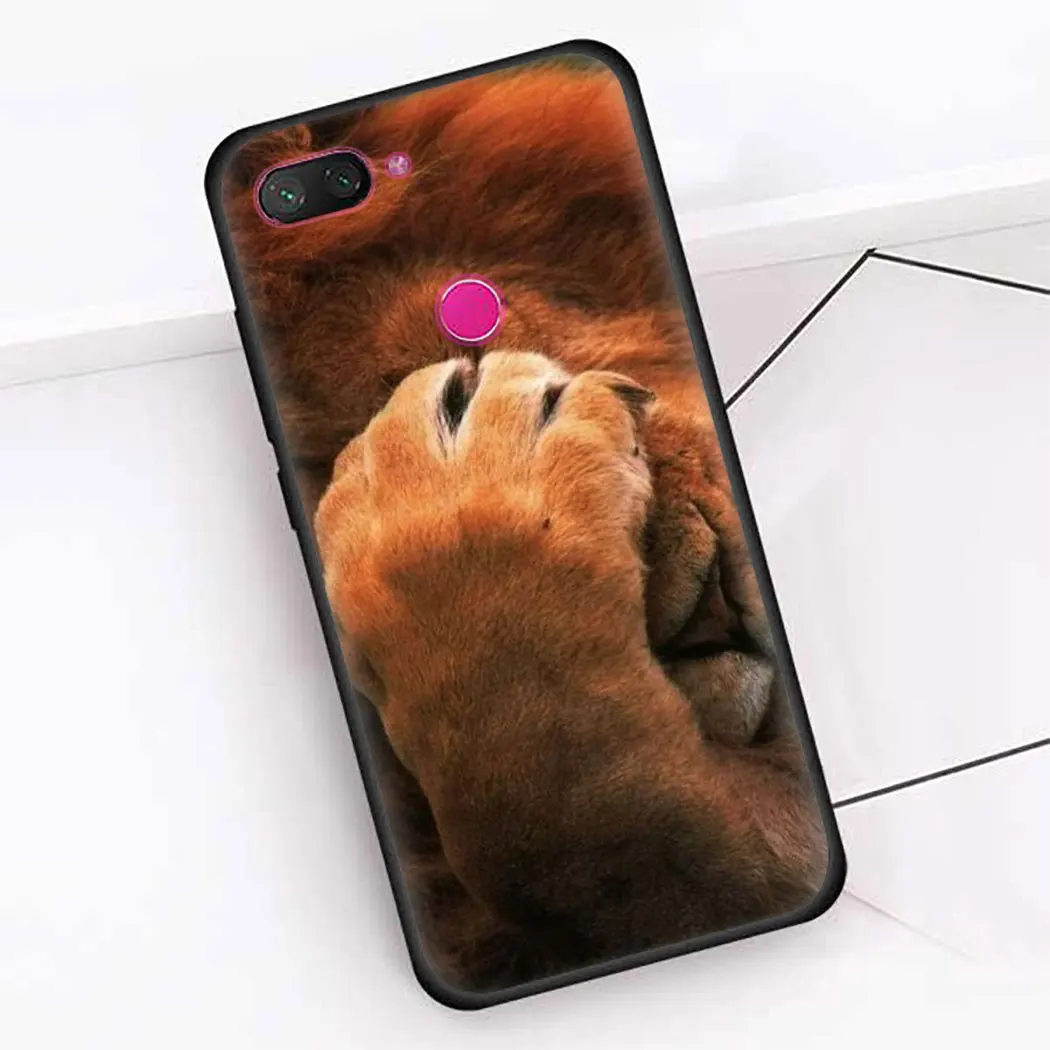 Мягкий силиконовый чехол для Redmi 6 K20 Pro 5 Plus 6A 5A 4A 7 7A 8A S2 Go черный телефона king tiger lion |