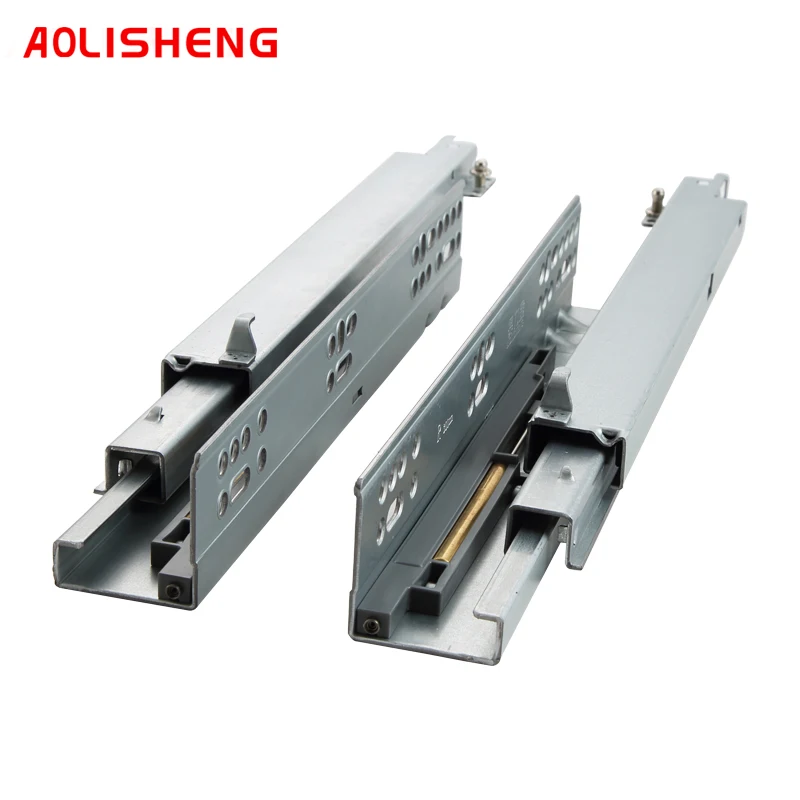 Трехсекционный мягкий закрывающийся Нижний Кронштейн AOLISHENG для скрытого