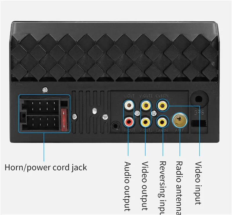 Автомобильный мультимедийный плеер с двойным Din радио автомагнитола стерео