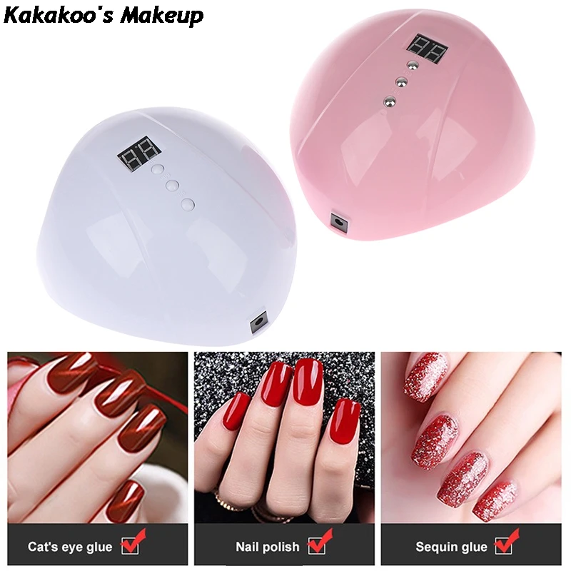 

36 Вт Светодиодный Сушилка для ногтей лампа инфракрасного Сенсор 12 Светодиодный s ногтей Сушилка для ногтей 30s/60s/99s Маникюр леча светильник USB...