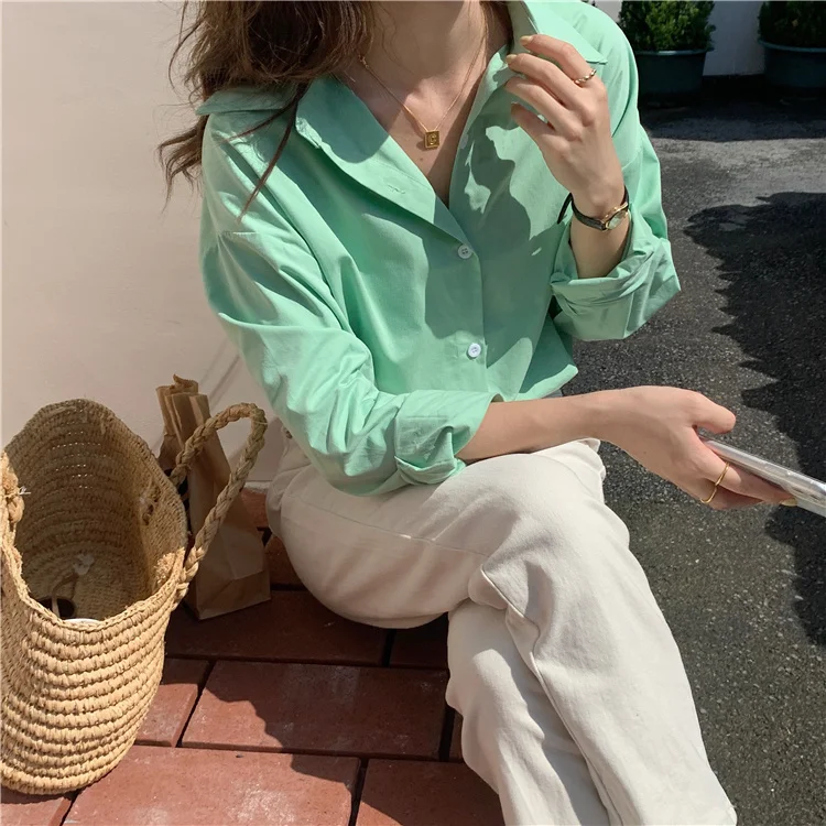 

Кардиган с длинным рукавом в Корейском стиле