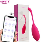 Приложение Вибраторы, вибрирующее яйцо, Беспроводное дистанционное управление, вибраторы для стимуляции точки G, носимые Вагинальные шарики Кегеля, интимные игрушки для женщин