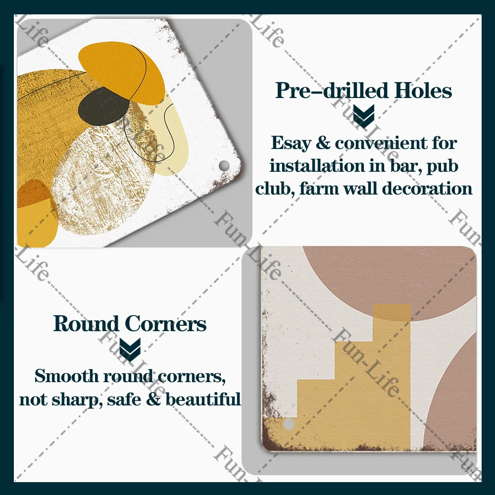 Винтажная металлическая вывеска для йоги жестяная живопись в стиле ретро