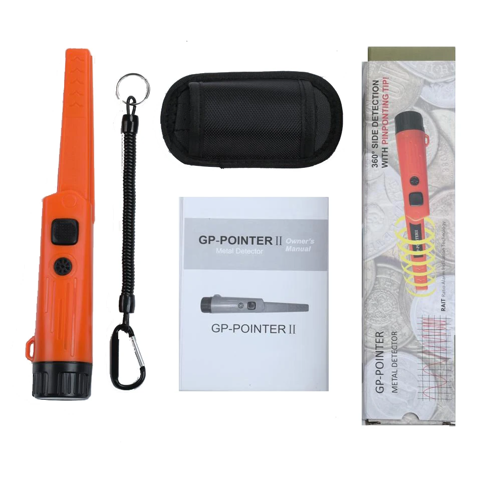 

New upgrade Sensitive Metal Detector pointer Pinpointing GP-pointerII waterproof Hand Held Metal Detector with Bracelet