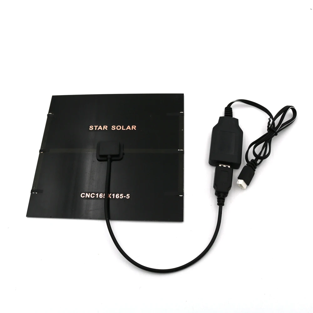 Контроллер заряда солнечной батареи 3 7 В 4 11 1 Регулятор зарядки кабель для панели