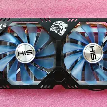 Original for HIS RX580 Graphics  Video Card Cooler Compatible RX570 RX480 RX470