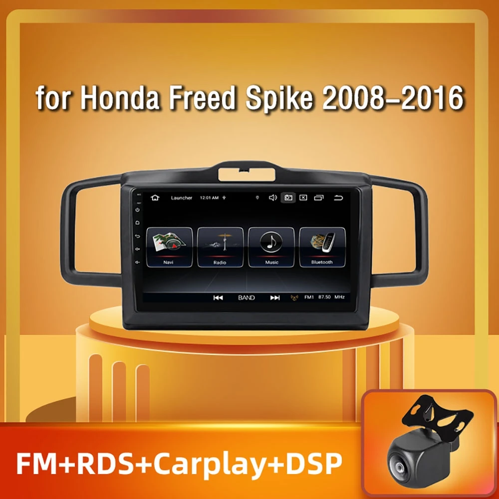

PEERCE 2 din Android Auto Radio for Honda Freed Spike 2008-2016 Car Radio Multimedia GPS Track Carplay 2din dvd