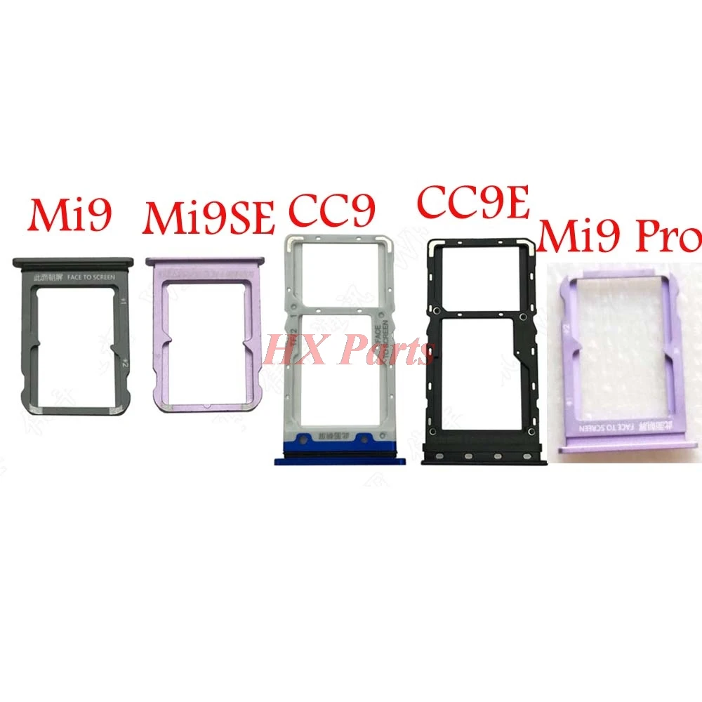 Для Xiaomi Redmi Note 8 держатель лотка для sim карты адаптер держателя слота Micro SD запасная