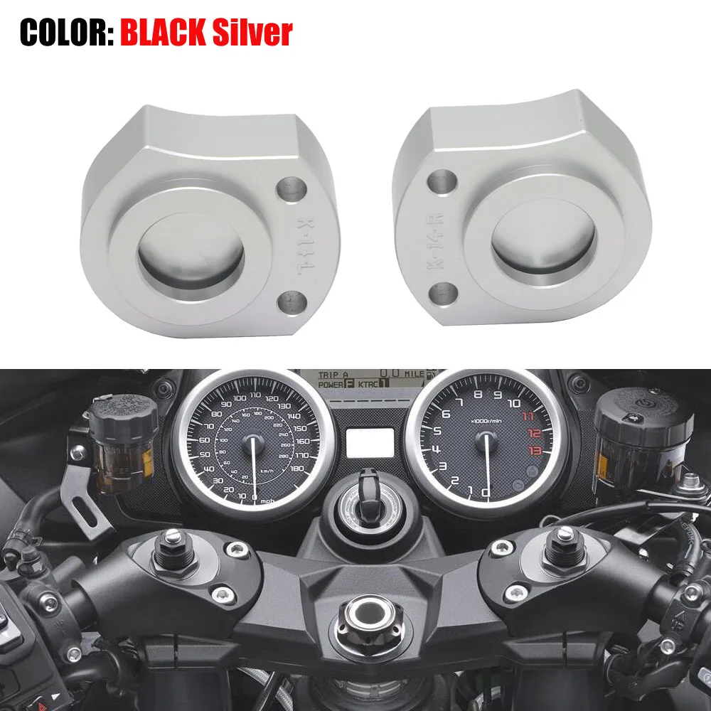 Комплект распорки для установки на руль 25 мм удлинитель руля адаптер Kawasaki Ninja ZX-14R