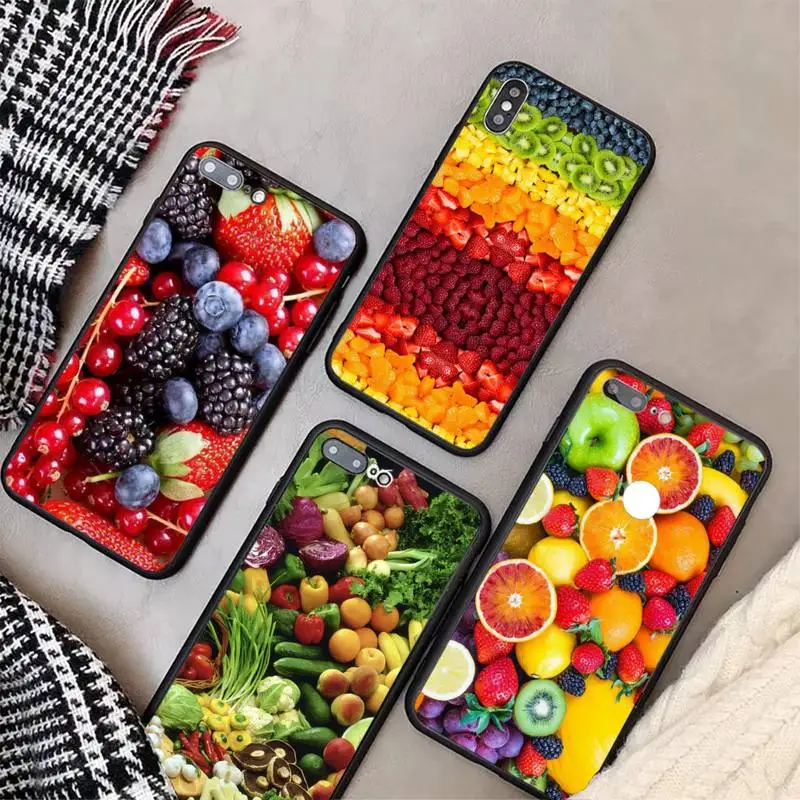 

Vegan Vegetables Veggies Phone Case For Xiaomi 8 9 10t A2 Pro MIX2 2S MAX3 note 9cc 10 pro lite Cover