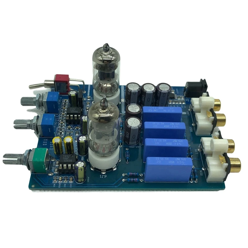 Новинка 6J1 плата предварительного усилителя трубки HiFi Регулировка громкости