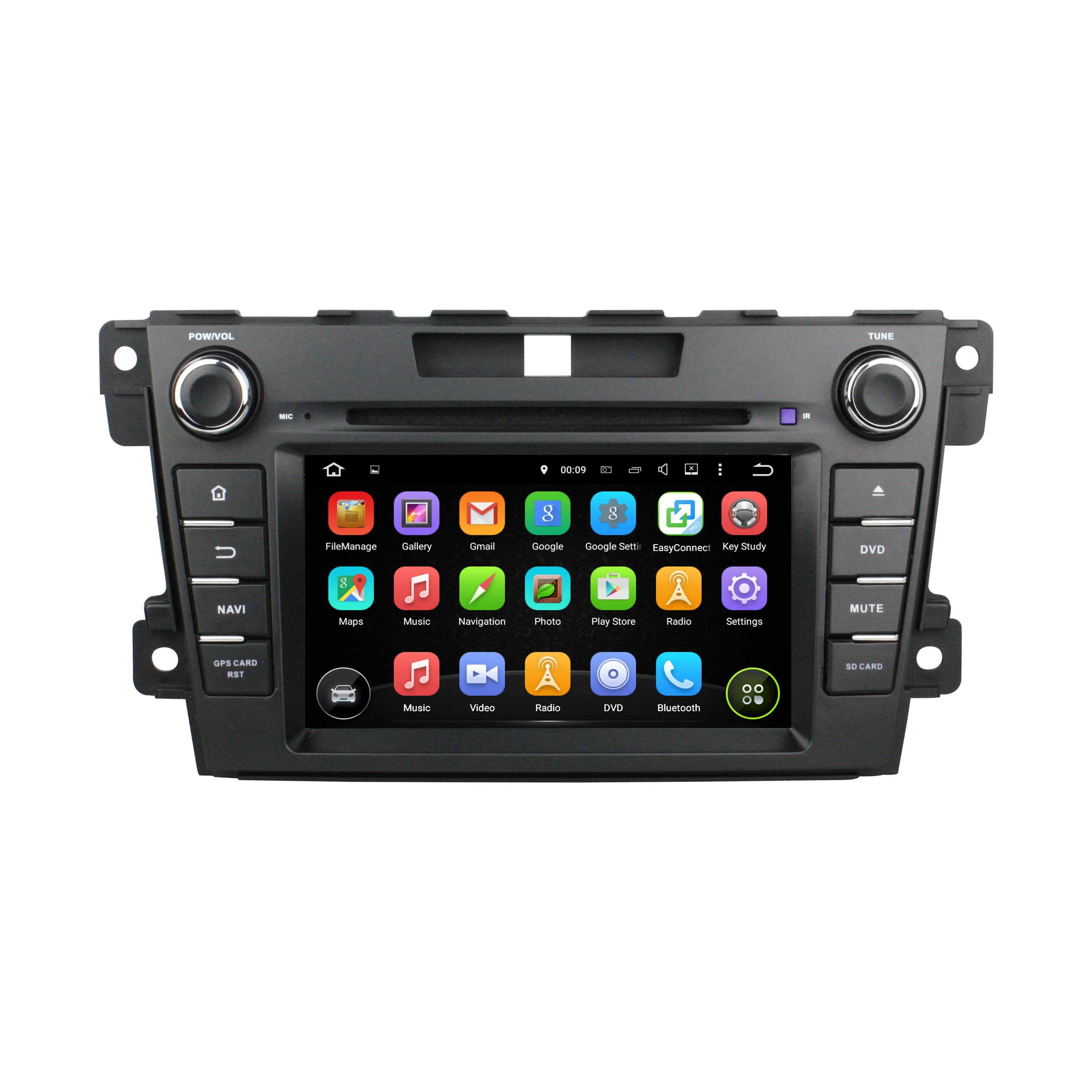 

7" 2 Din Android 10.0 PX6 Multimedia Player For Mazda CX-7 2012-2013 Car Radio 4+64GB 6 Core Audio Stereo DVD Player DSP GPS