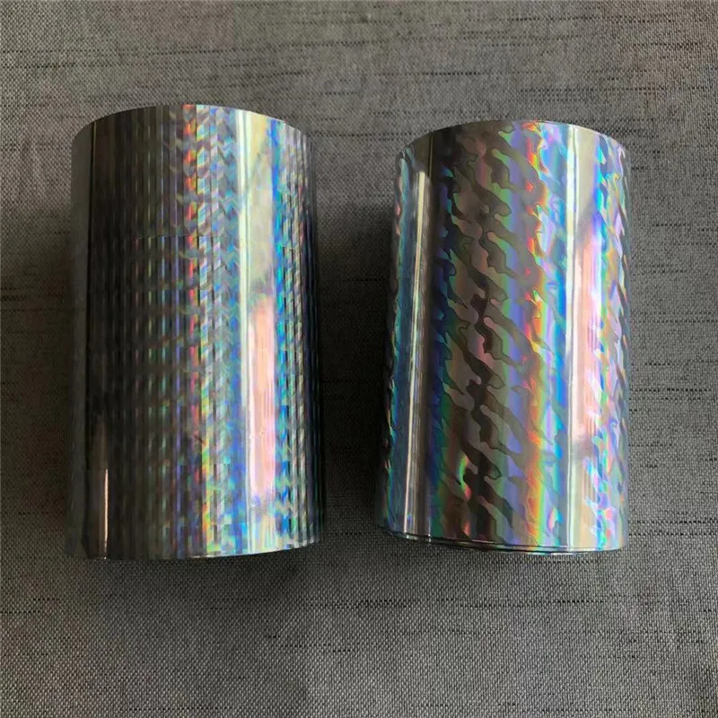 

Crown Hot Stamping Holographic Foil For Fishing Lure DIY Fishing Skin Material Laser Foil Sliver Luminous Shiny paper