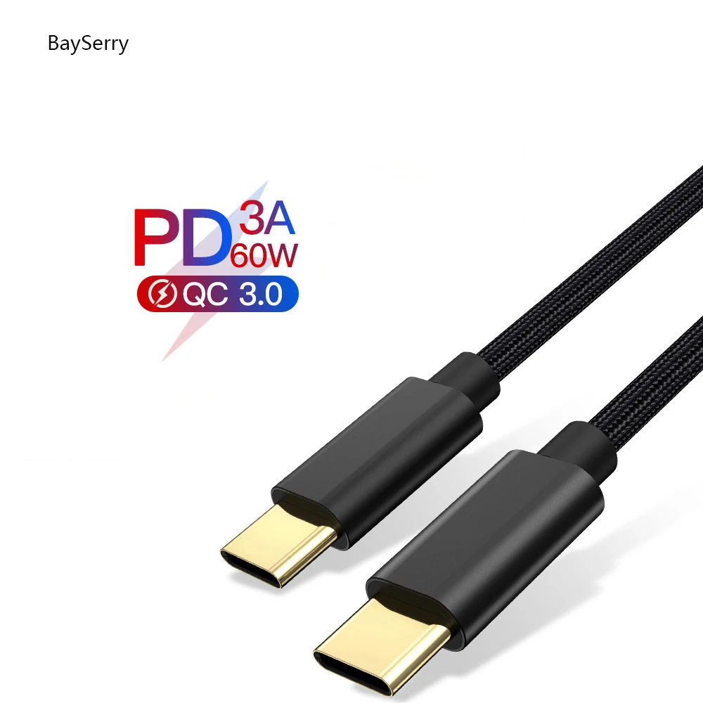 60 Вт 3 А USB 1 type C к кабель для samsung S9 S8 S10 Note 9 8 PD Быстрая зарядка 4 0 быстрой зарядки