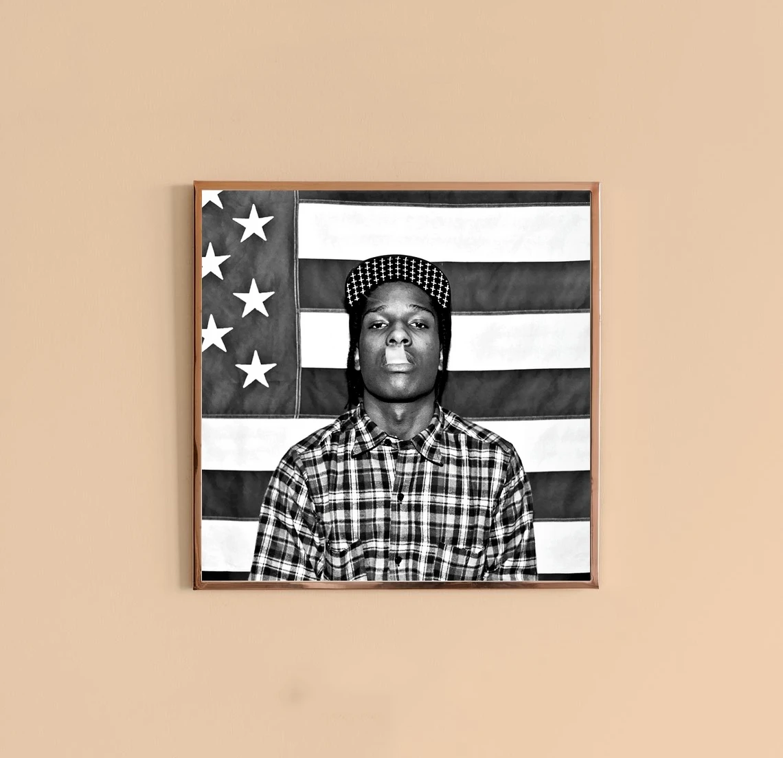 ASAP Rocky LIVELOVE обложка музыкального альбома плакат холст принт рэп хип-хоп музыка