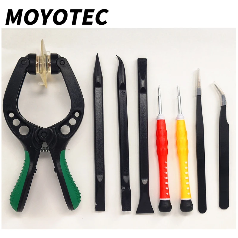 

Набор отверток MOYOTEC из 8 предметов, комплект для ремонта мобильного ноутбука, инструмент для удаления ЖК-экрана, плоскогубцы для удаления эк...