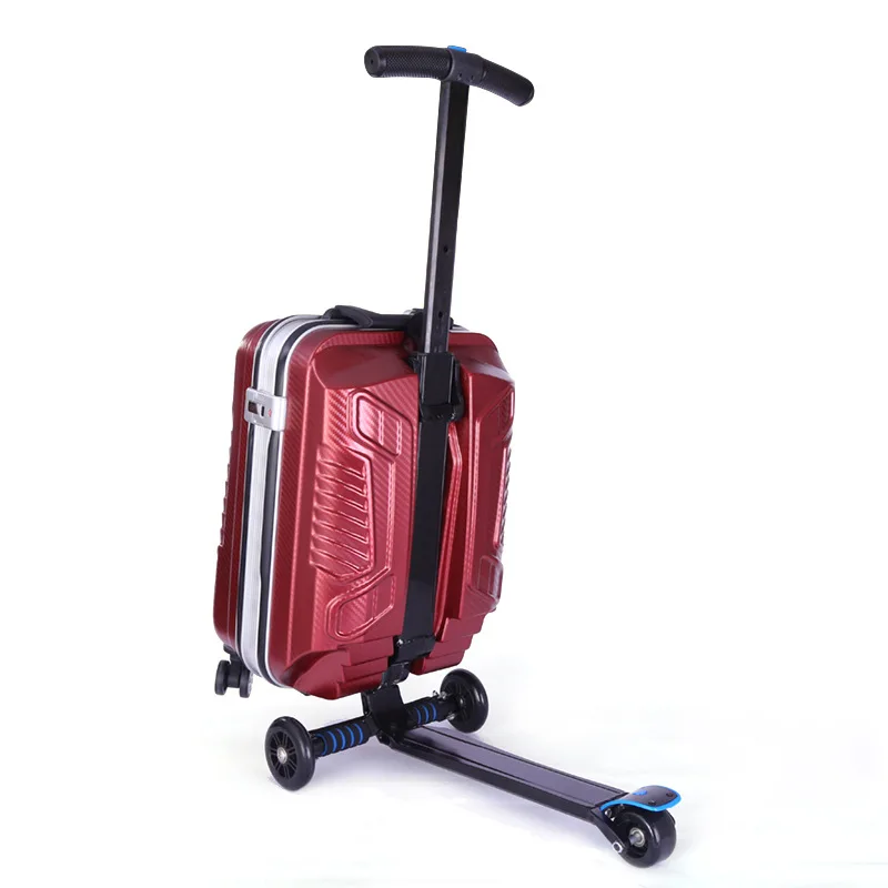 21 inch Multi-function Scooter luggage High-end Carry on luggage Suitcases and travel bags Large capacity Scooter Luggage set